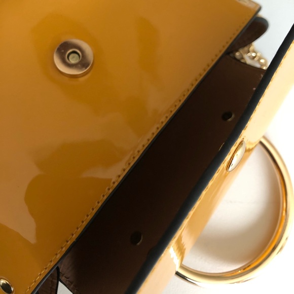 Unbranded studded mustard yellow bag - Picture 4 of 7